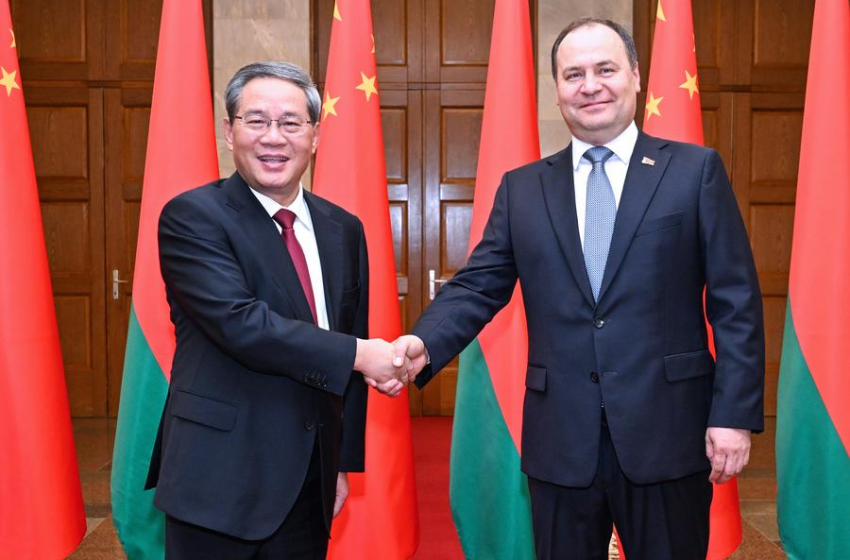  Primeros ministros de China y Bielorrusia anunciaron la creación del Centro del Libro de China y presenciaron la firma de documentos de cooperación
