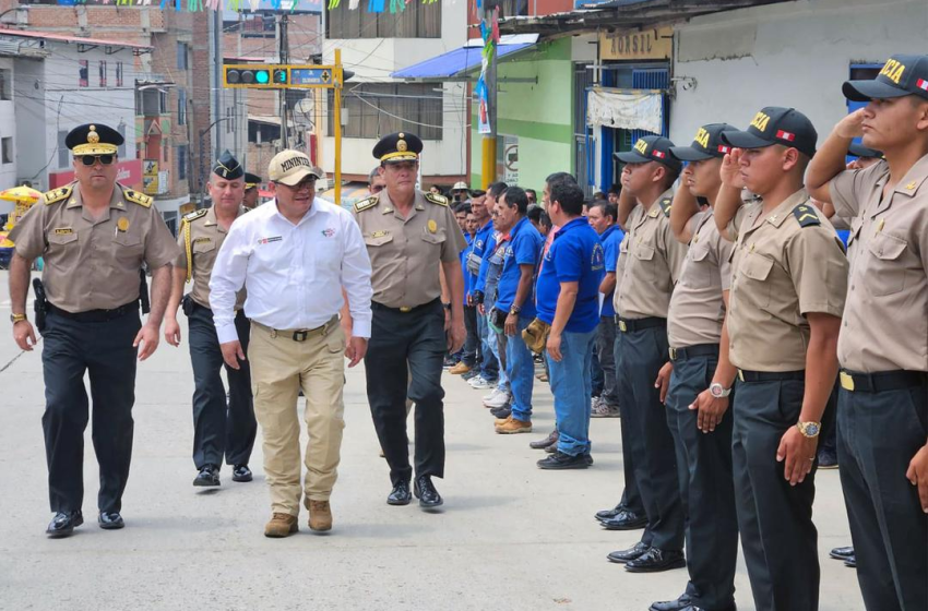  Ministerio del Interior del Perú refuerza la seguridad en Jaén y San Ignacio con 100 nuevos policías