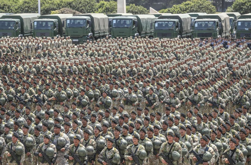  5,600 Militares del Perú Desplegados para APEC: Seguridad Garantizada