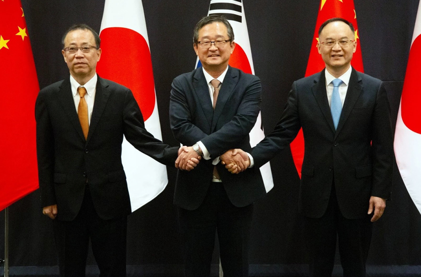  China, Japón y Corea del Sur pactan libre comercio ante aranceles de Trump
