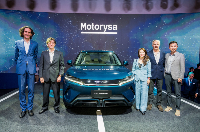  BYD inaugura tienda en La Molina y lanza el Yuan UP eléctrico en Perú
