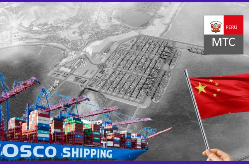  China COSCO demanda a Indecopi por regulación del Puerto de Chancay