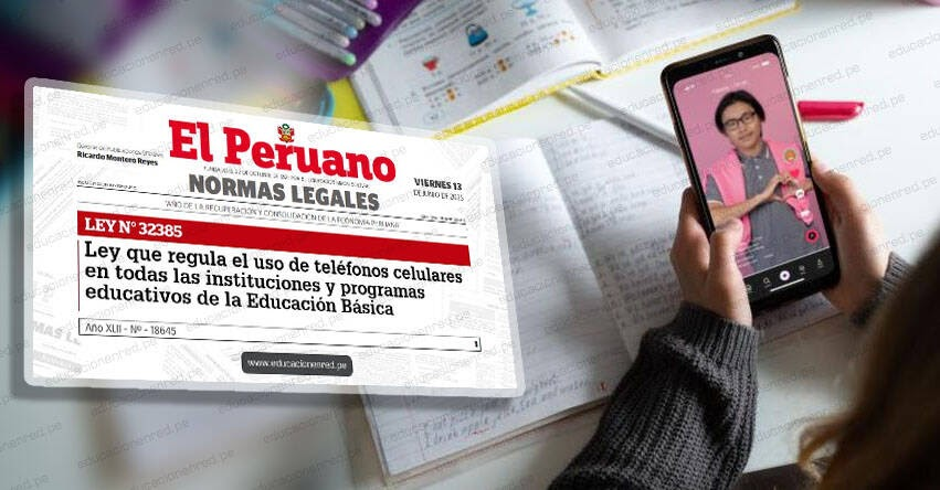  Perú regula el uso de teléfonos móviles en colegios: ¿qué cambia?