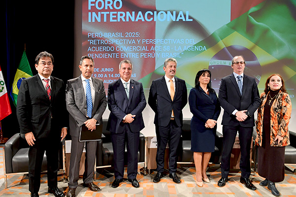  Perú y Brasil impulsan integración logística y comercial 2025