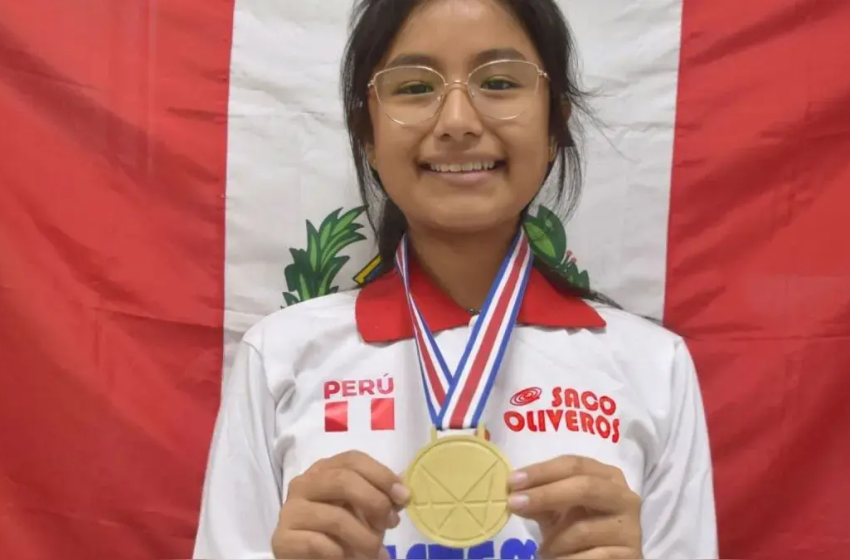  Dhamaris Huamaní: Plata histórica en EGMO 2025 para Perú