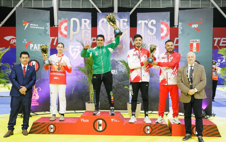  Perú brilla en taekwondo Juniors y Cadetes en Panam President’s Cup 2025
