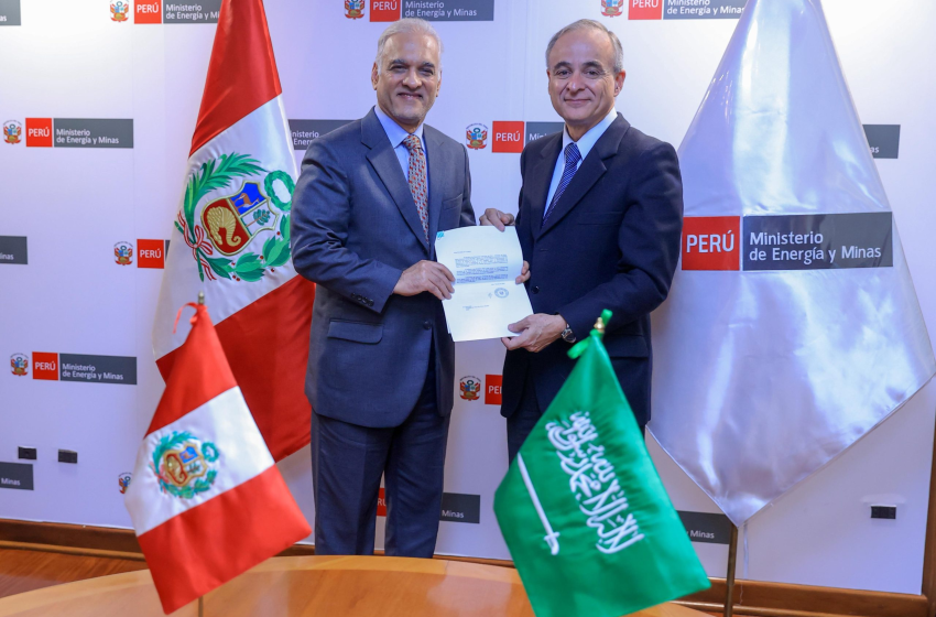  Perú y Arabia Saudita sellan alianza estratégica por el litio
