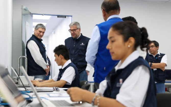  ONPE garantiza transparencia con exitosa simulación del sistema de escrutinio