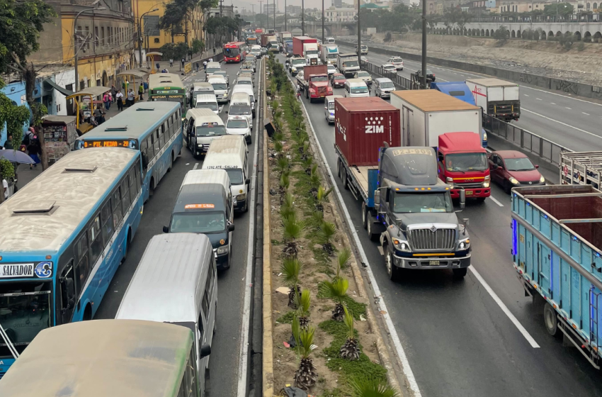  Lima en emergencia vial: Plan de choque en avenidas principales por 180 días