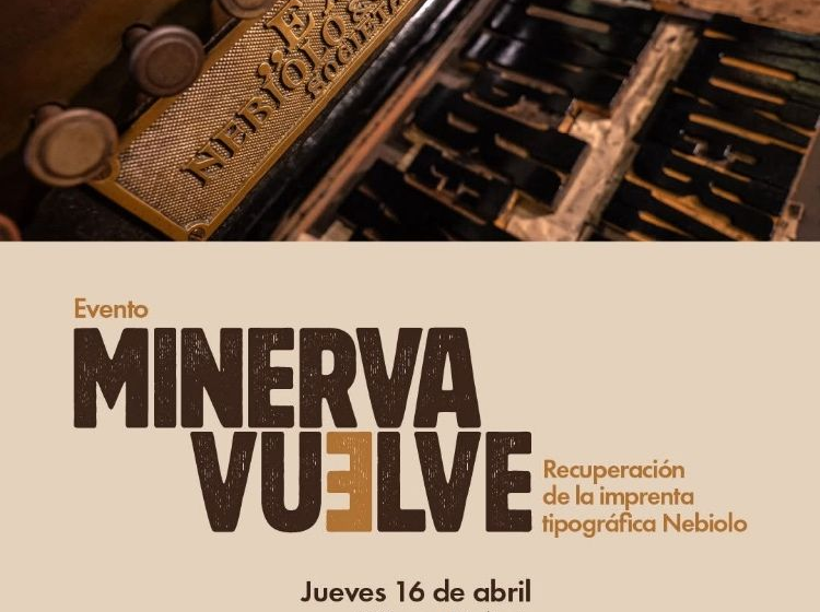  Minerva vuelve: Activan histórica imprenta Nebiolo de Mariátegui