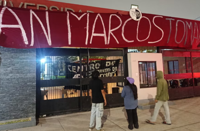  Crisis en la Decana de América: Toma de la Universidad de San Marcos por fraude electoral