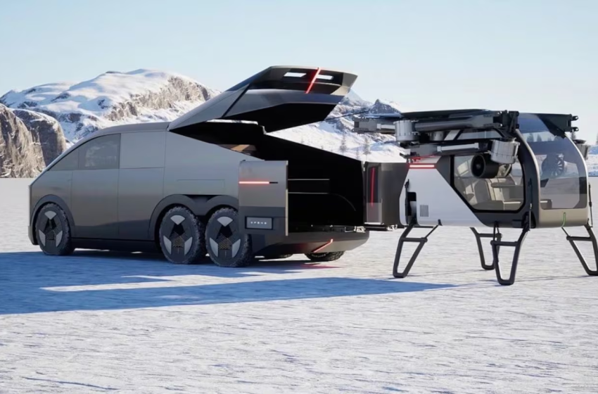  China inicia la producción en masa de su primer coche volador modular