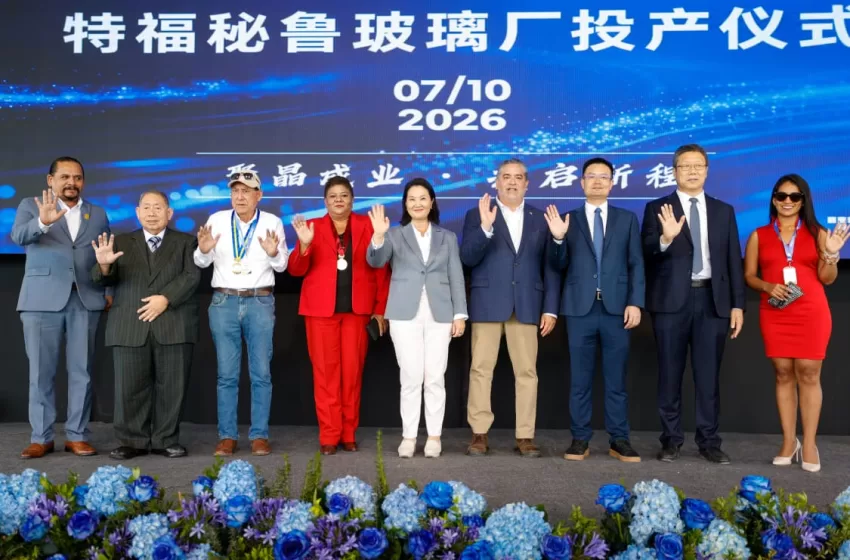  Twyford inaugura su planta de vidrio en Cañete y marca el inicio de la producción nacional de vidrio flotado