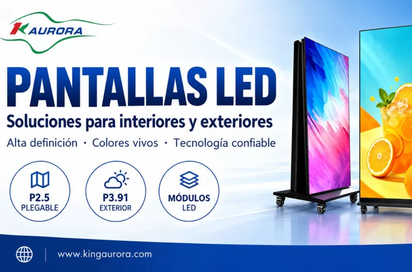  ¿Quiere que su local destaque? Muestre su negocio con pantallas LED